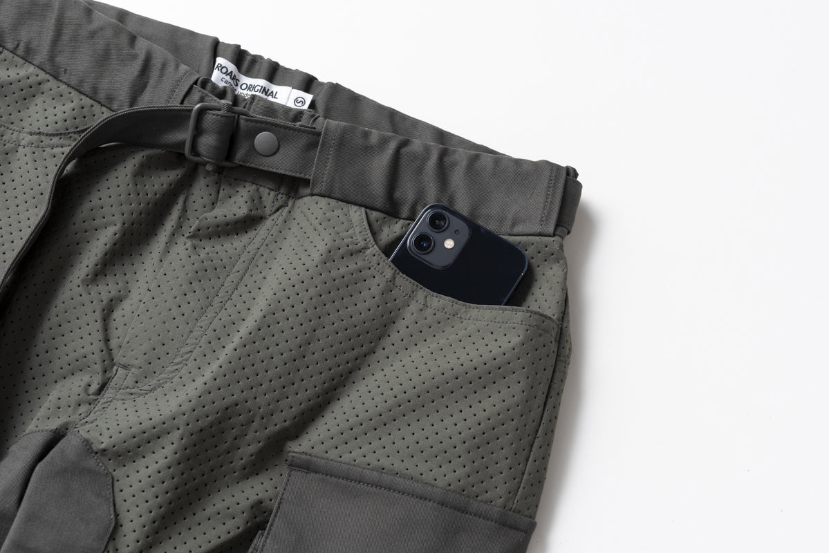 RIP STOP PUNCHING MESH CARGO PANTS / リップストップパンチングメッシュカーゴパンツ