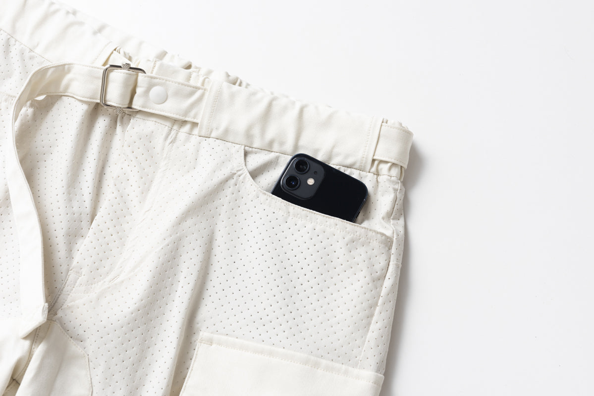 RIP STOP PUNCHING MESH CARGO PANTS / リップストップパンチングメッシュカーゴパンツ