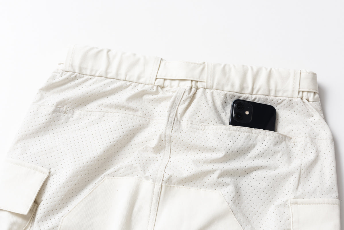 RIP STOP PUNCHING MESH CARGO PANTS / リップストップパンチングメッシュカーゴパンツ