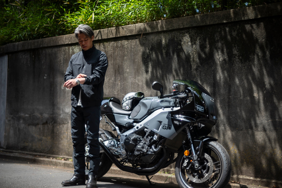 RIP STOP PUNCHING MESH SINGLE JACKET / リップストップパンチングメッシュシングルジャケット