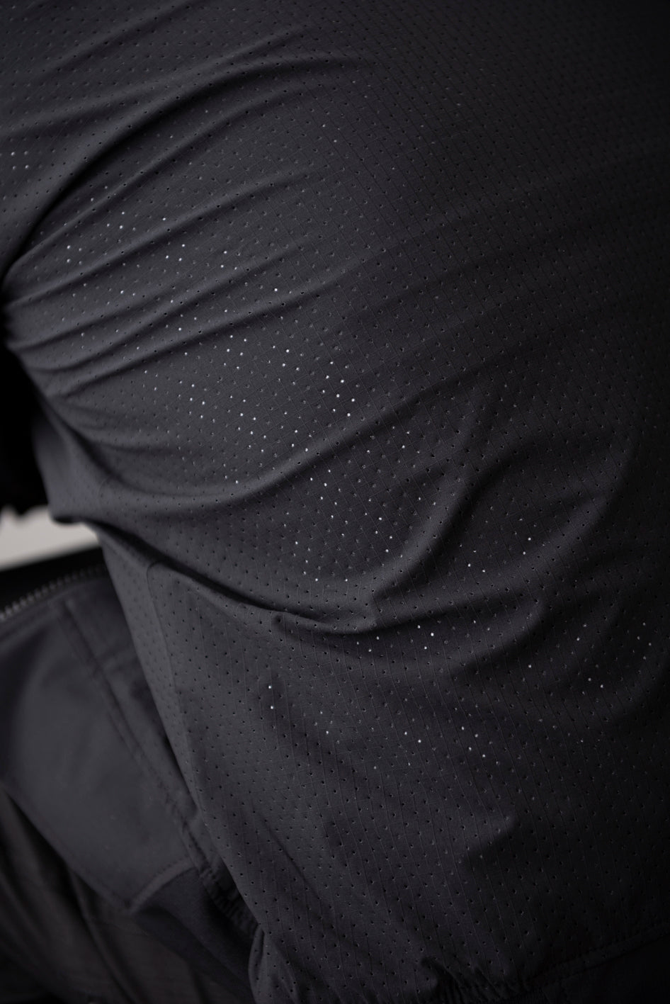 RIP STOP PUNCHING MESH SINGLE JACKET / リップストップパンチングメッシュシングルジャケット