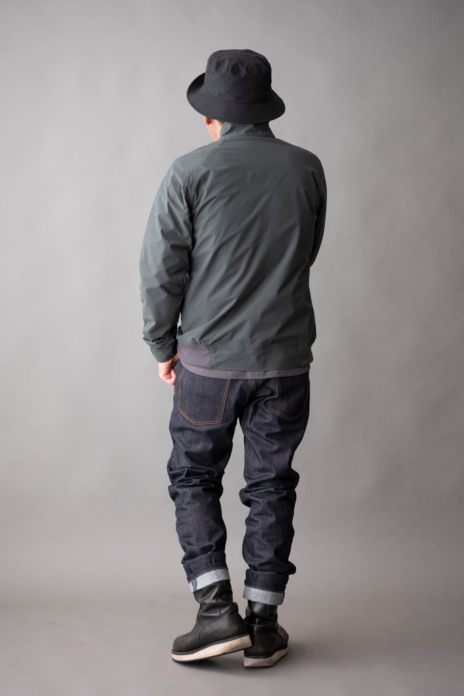 RIP STOP PUNCHING MESH SINGLE JACKET / リップストップパンチングメッシュシングルジャケット