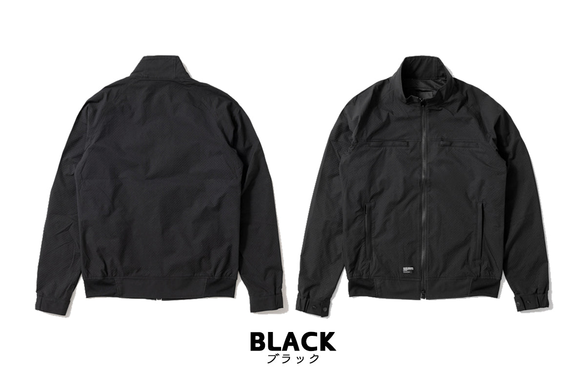 RIP STOP PUNCHING MESH SINGLE JACKET / リップストップパンチングメッシュシングルジャケット