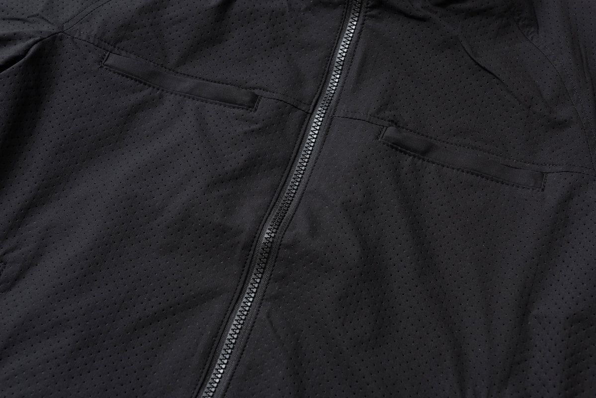 RIP STOP PUNCHING MESH SINGLE JACKET / リップストップパンチングメッシュシングルジャケット