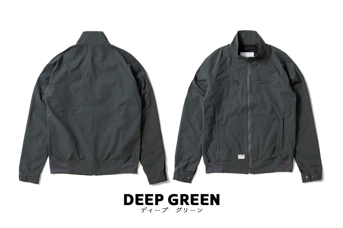 RIP STOP PUNCHING MESH SINGLE JACKET / リップストップパンチングメッシュシングルジャケット