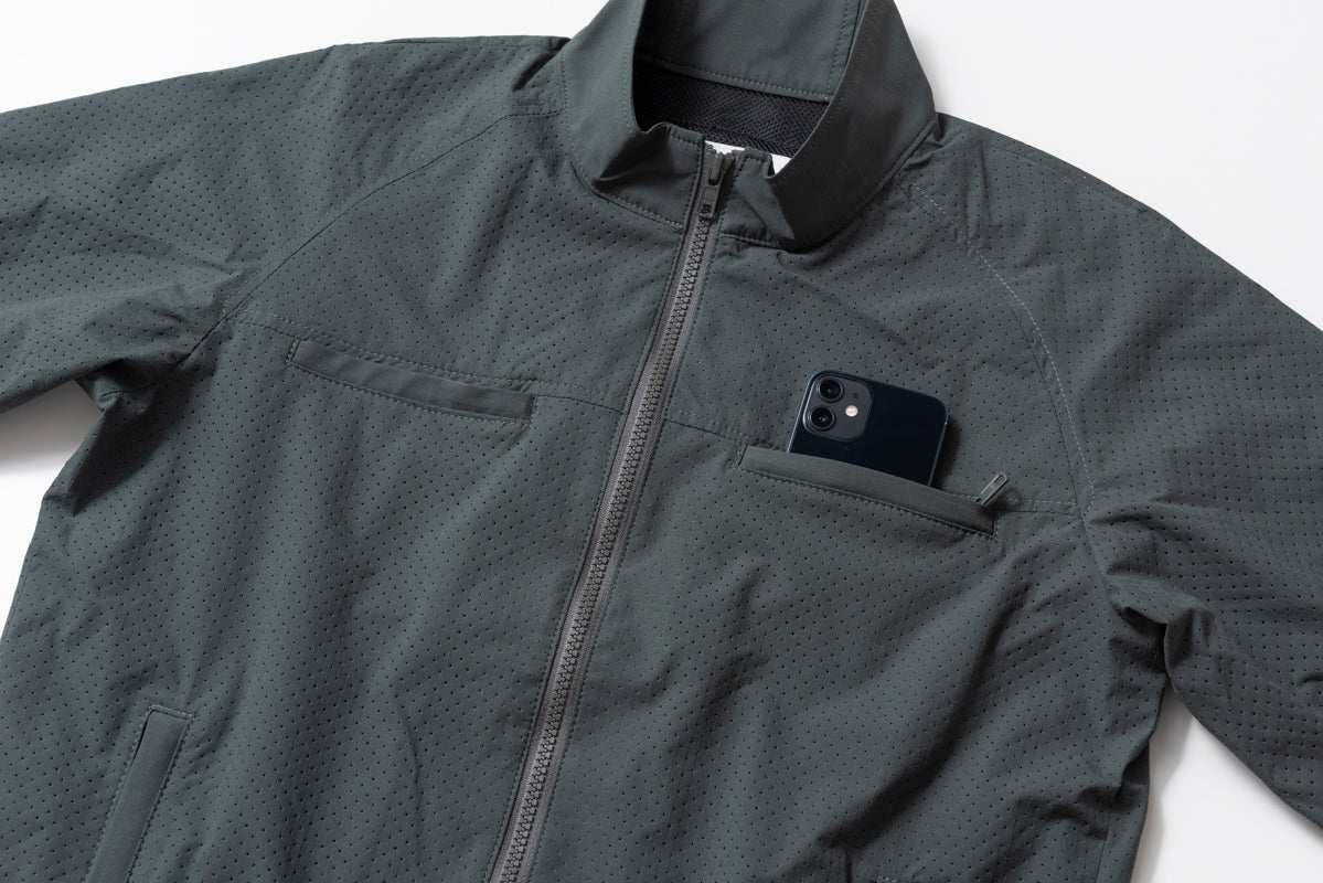 RIP STOP PUNCHING MESH SINGLE JACKET / リップストップパンチングメッシュシングルジャケット