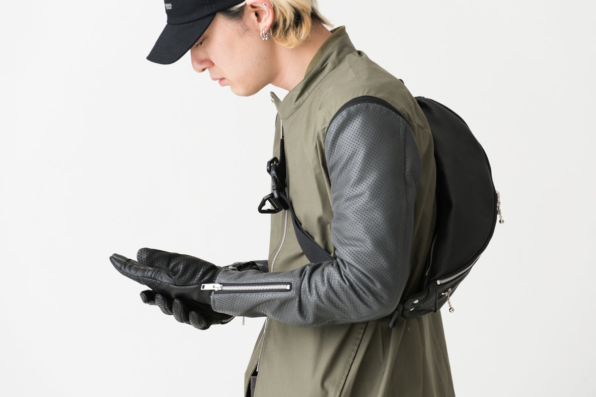 LEATHER SHOULDER BAG  / レザーショルダーバッグ