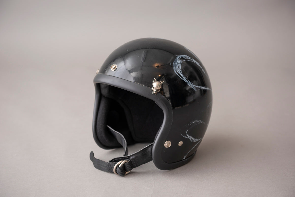 CAT SKULL BUTTON / キャットスカルボタン