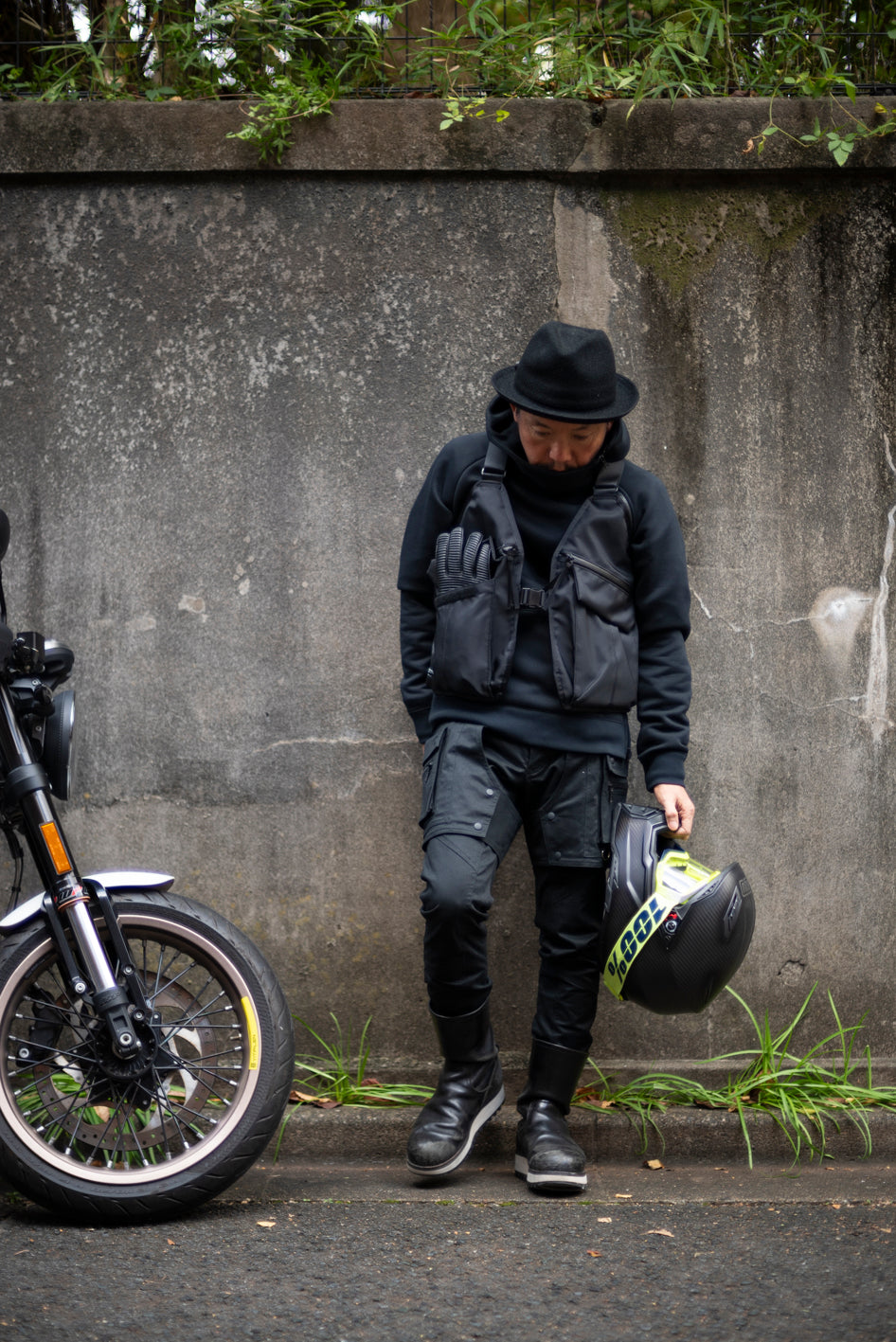 SIDE ZIP PARKA / サイドジップパーカー