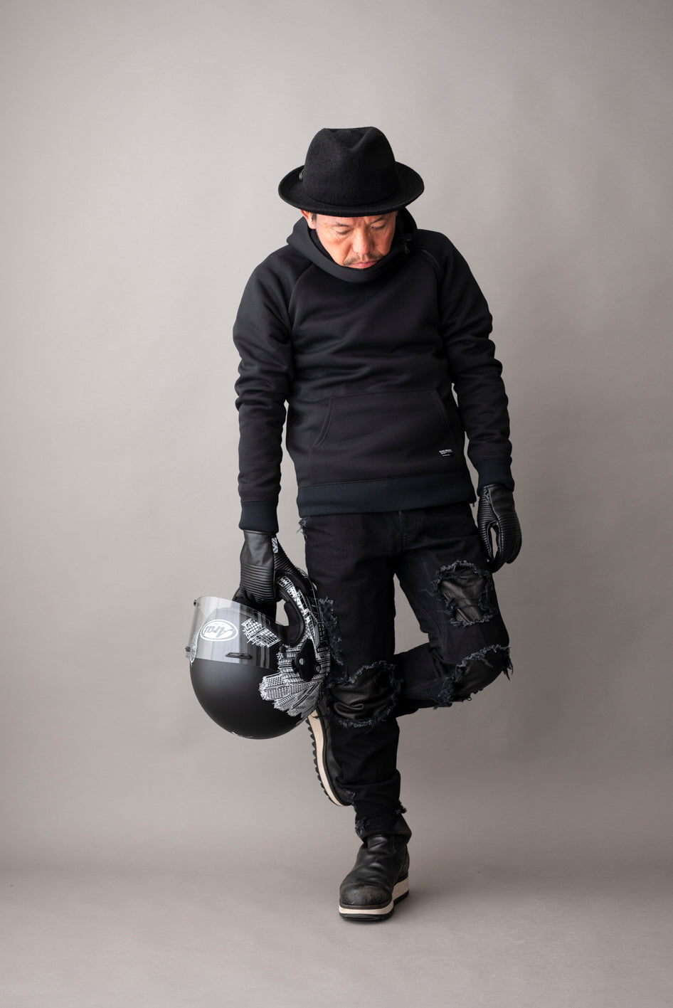 SIDE ZIP PARKA / サイドジップパーカー