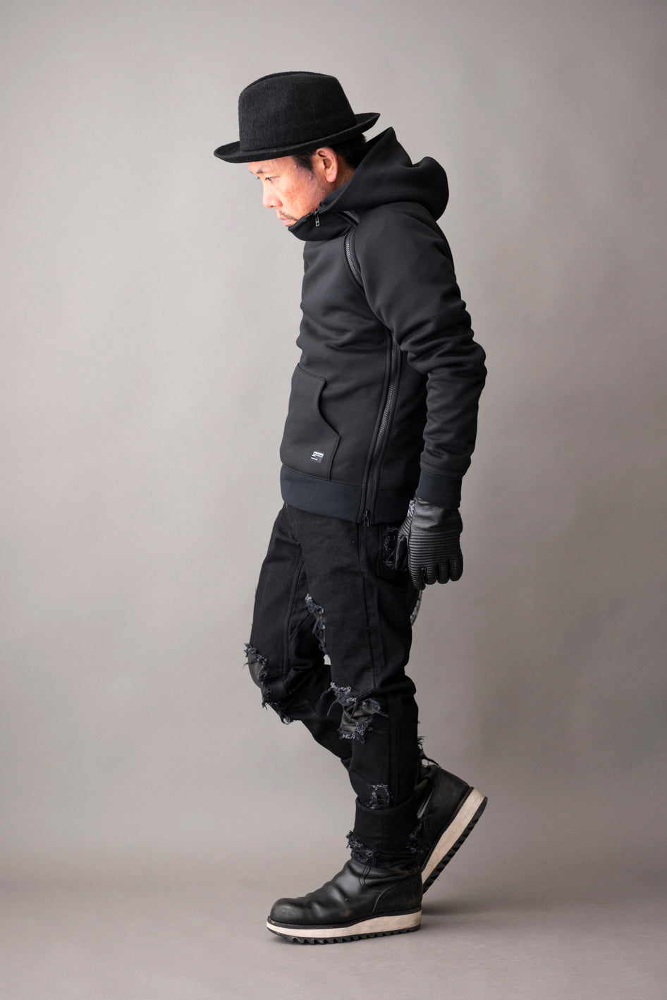 SIDE ZIP PARKA / サイドジップパーカー