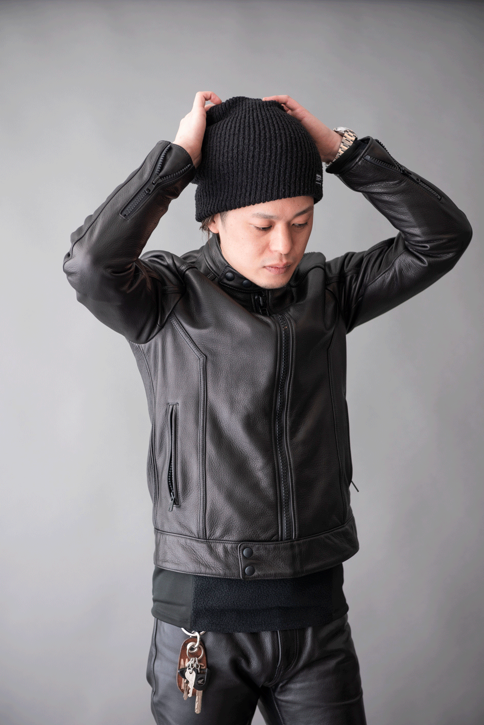 TWO ROLES KNIT CAP / ツーローズニットキャップ
