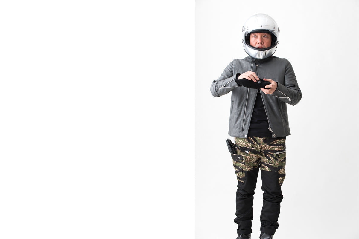 VELDT×ROARS ORIGINAL HELMET SILVER FOIL / ヴェルト×ロアーズオリジナルヘルメットシルバーフォイル