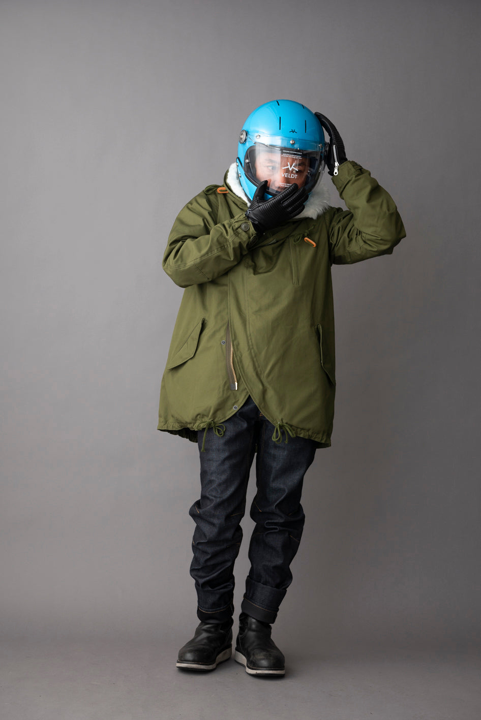 VELDT×ROARS ORIGINAL HELMET ONE COLOR / ヴェルト×ロアーズオリジナルヘルメット ワンカラー