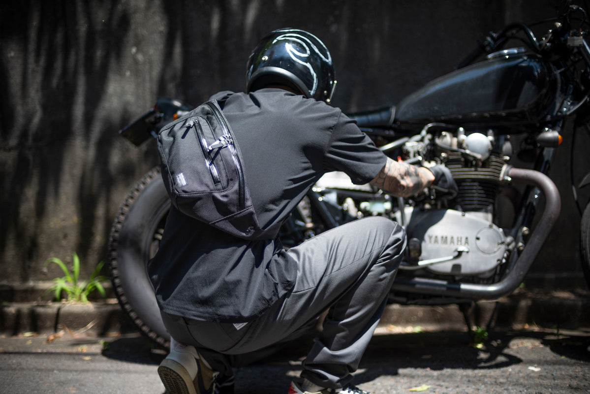 TARPAULIN WAIST BAG / ターポリンウエストバック