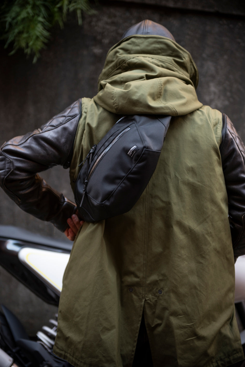 TARPAULIN WAIST BAG / ターポリンウエストバック