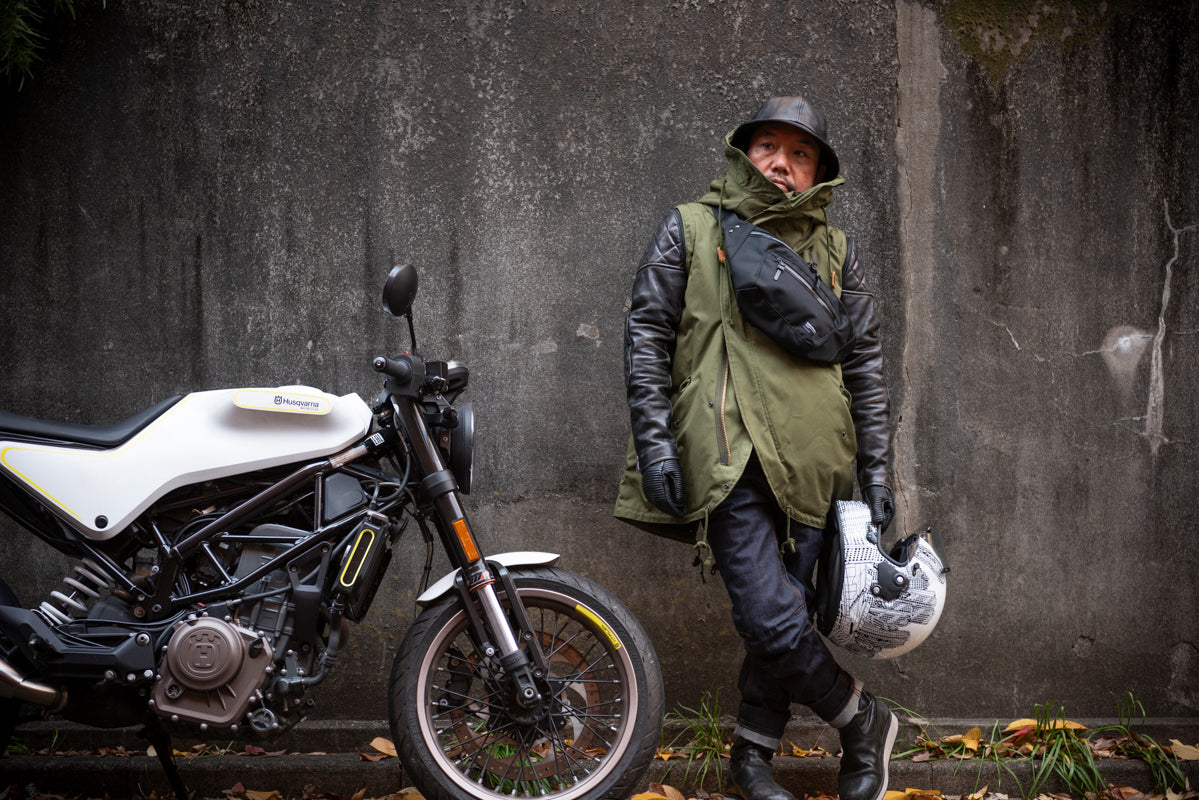 TARPAULIN WAIST BAG / ターポリンウエストバック