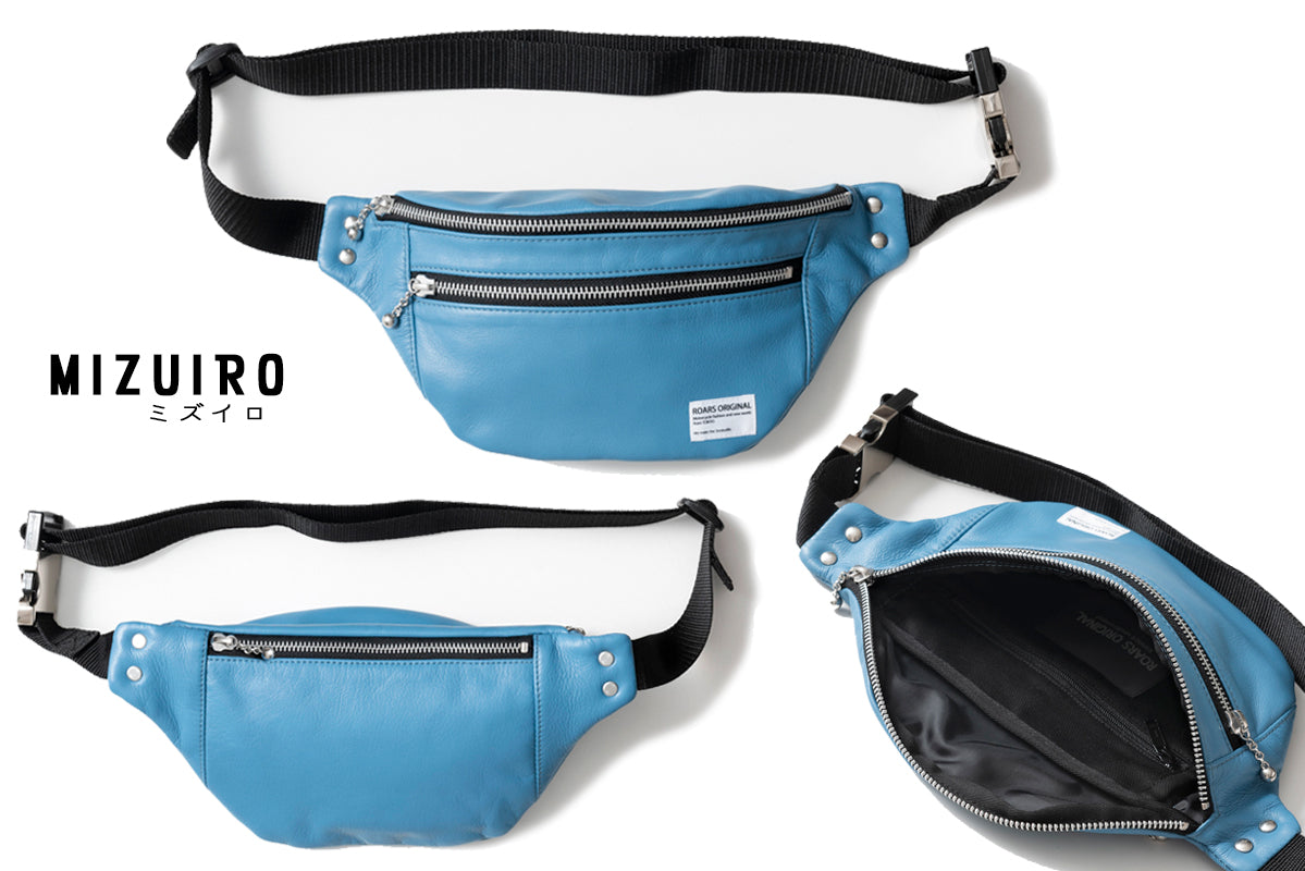 LEATHER WAIST BAG / レザーウエストバッグ