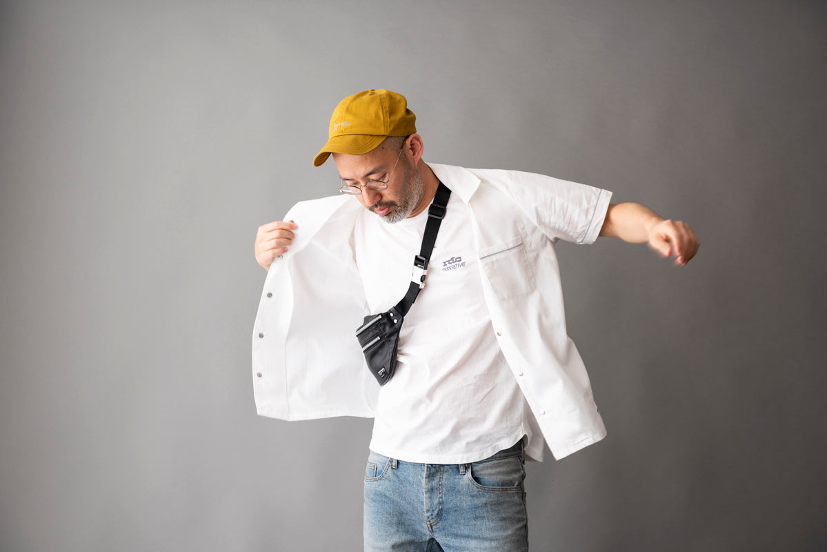 LEATHER WAIST BAG / レザーウエストバッグ