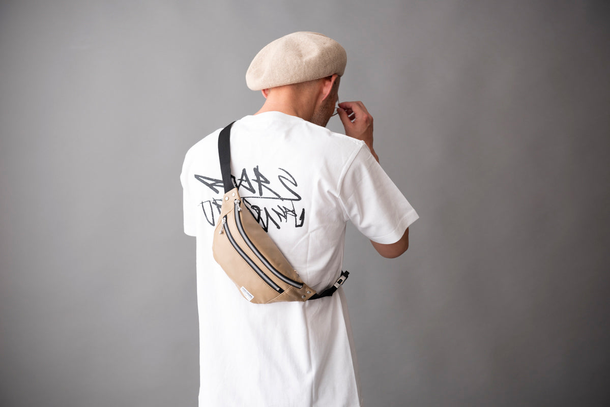 LEATHER WAIST BAG / レザーウエストバッグ