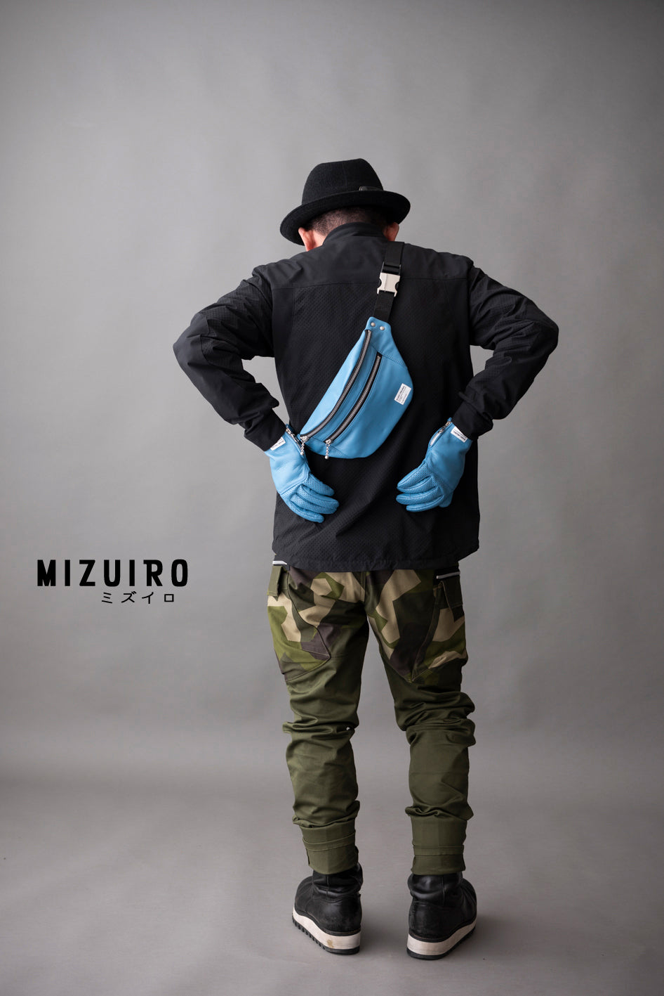 LEATHER WAIST BAG / レザーウエストバッグ