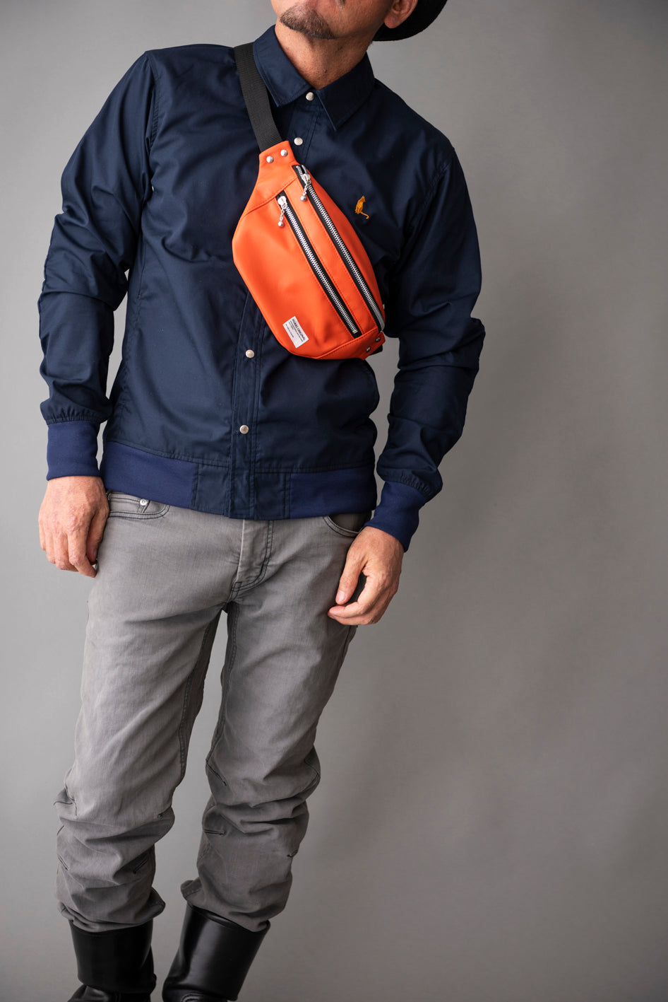 LEATHER WAIST BAG / レザーウエストバッグ