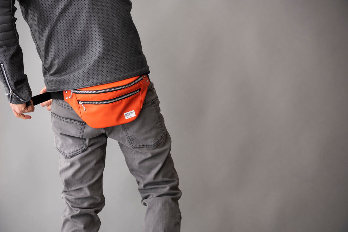 LEATHER WAIST BAG / レザーウエストバッグ