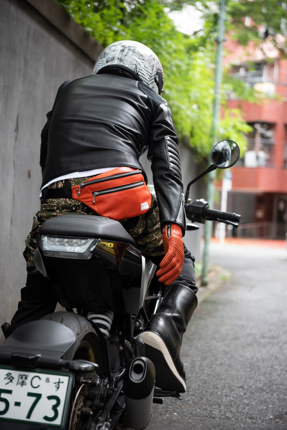 LEATHER WAIST BAG / レザーウエストバッグ