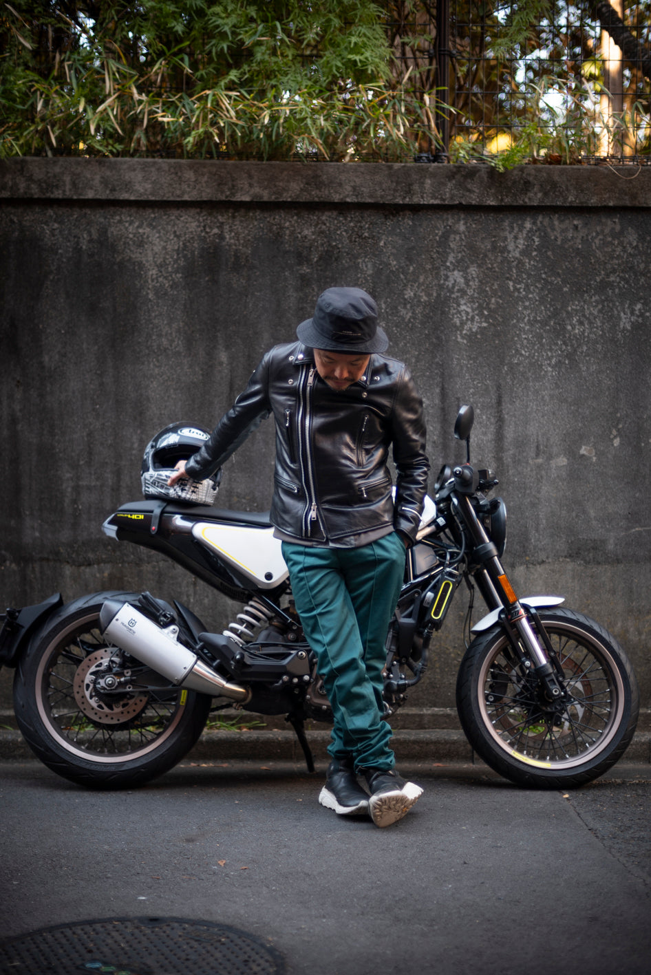 TROUSERS BIKER PANTS / トラウザーバイカーパンツ